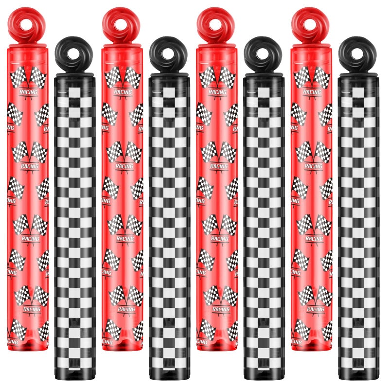 Rotatingpals 32 Pcs Racing Bubble Wands Checkered Bubble Wand Race Car Party Favors for Adult Summer Activity Race Car Birthday Party Goodie Bag Stuffers Gifts Wedding Supplies - Image 3