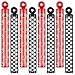 Rotatingpals 32 Pcs Racing Bubble Wands Checkered Bubble Wand Race Car Party Favors for Adult Summer Activity Race Car Birthday Party Goodie Bag Stuffers Gifts Wedding Supplies - Image 2