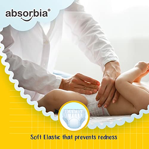 Absorbia Jumbo Baby Pants | Medium | 72 Pieces | 7-11 Kgs| Pack of 1 - Image 4