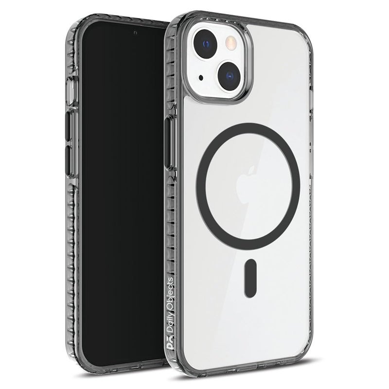 Daily Objects Polycarbonate Case for iPhone 15 Compatible with Mag-Safe Wireless Charging,Stride 2.0 Slim Shockproof Back Cover with Inner Magnetic Ring,Grey - Image 1