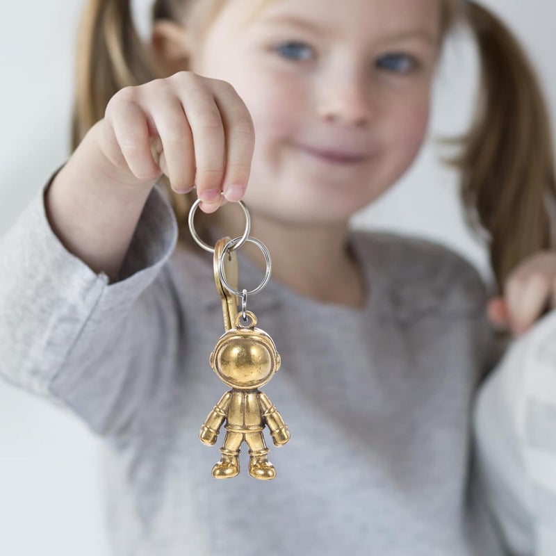 PRETYZOOM Space Robot Keychain Pendant with Astronaut Charm, Car Keyring Accessory for Keys Hanging Decor, Unique Automotive Interior Ornament for Travel and Daily Use - Image 5