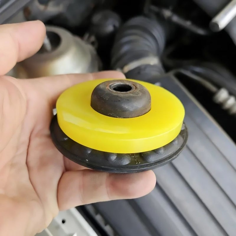 4 Piece Set Car Shock Absorber Rubber Supports for German Series Cars Front Suspension Tower Support Bearings Noise Reduction Silent Driving Kit Reduced Bump Noise - Image 2