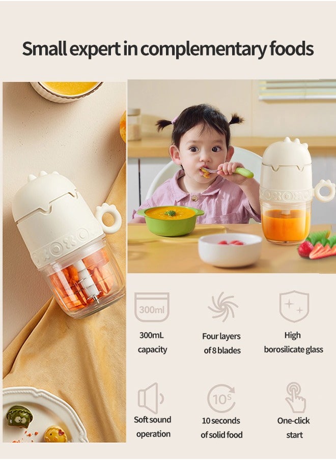 Soft Touch Baby Food Processor Toddler Food Blender for Newborn Food Grinder Masher electric Food Maker for Baby  - Image 5