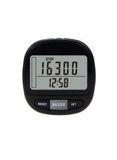 SYOSI Exercise Pedometer 3D Walking Pedometer Walking Distance Miles Counter 7 Days Memory Monitoring Adult Exercise Pedometer Accurate Pedometer  - Image 2