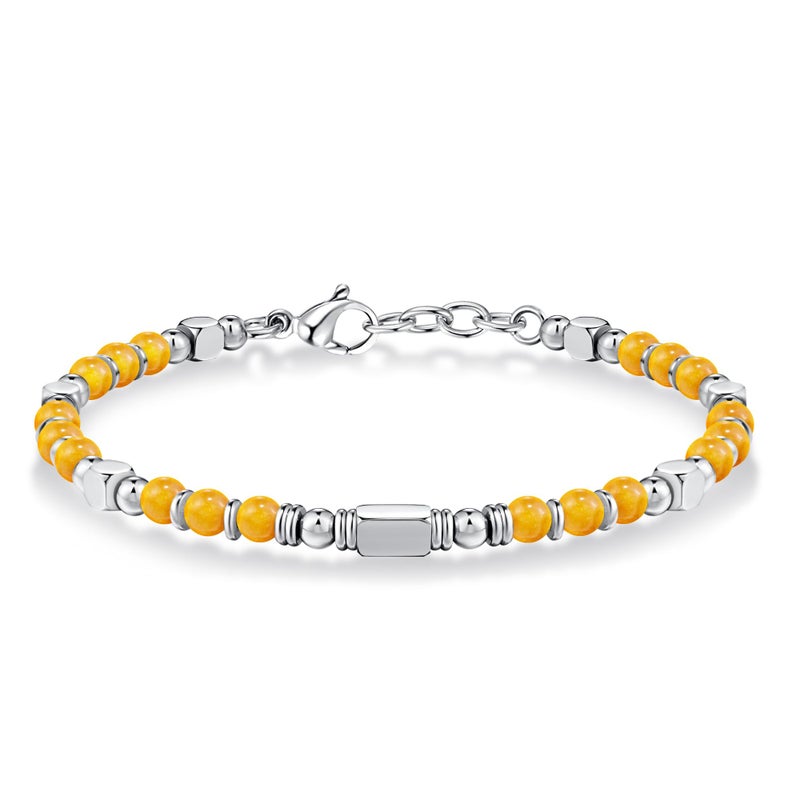 SIUMAL Beaded Bracelets for Women - Silver and Gold Boho Bracelets, Trendy Jewelry Gifts for Lover, Mom, Friends - Image 1