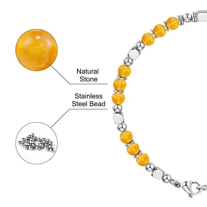 SIUMAL Beaded Bracelets for Women - Silver and Gold Boho Bracelets, Trendy Jewelry Gifts for Lover, Mom, Friends - Image 5