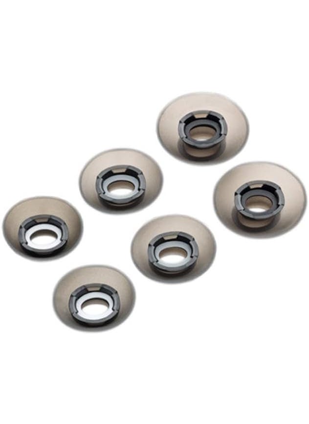 Poly Poly Ear Pads for Voyager Free 60 Headset 2 Pieces SML Black 