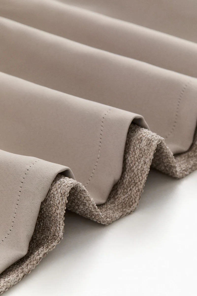 H&M 1-pack wide bouclé curtain length