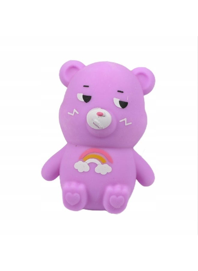 Cute Teddy Bear Squishy Toy - Slow Rising Stress Relief & Sensory Fidget Toy for Kids and Adults - Image 3