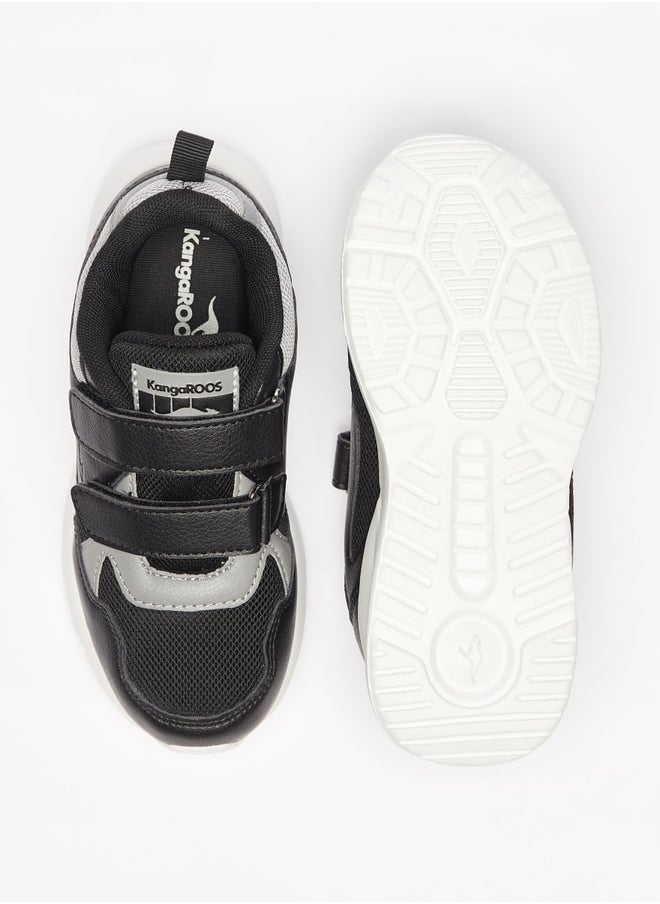 kangaROOS - Boys' Paneled Sports Shoes with Hook and Loop Closure - Image 1