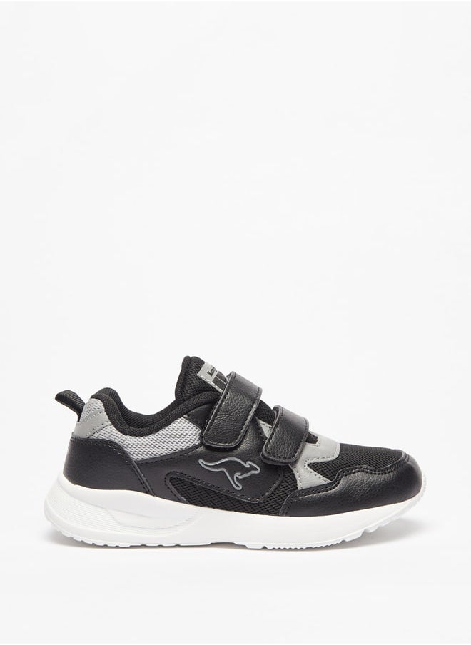kangaROOS - Boys' Paneled Sports Shoes with Hook and Loop Closure - Image 1