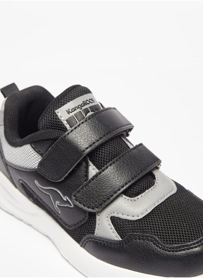 kangaROOS - Boys' Paneled Sports Shoes with Hook and Loop Closure - Image 1