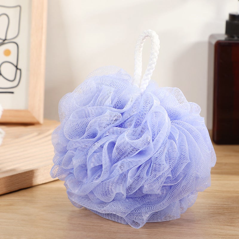 New 50G Bath Ball Large Soft Non-Scattered Foaming Bath Ball Flower Bath Bath Supplies Non-Printed Same Bath Ball - Image 1