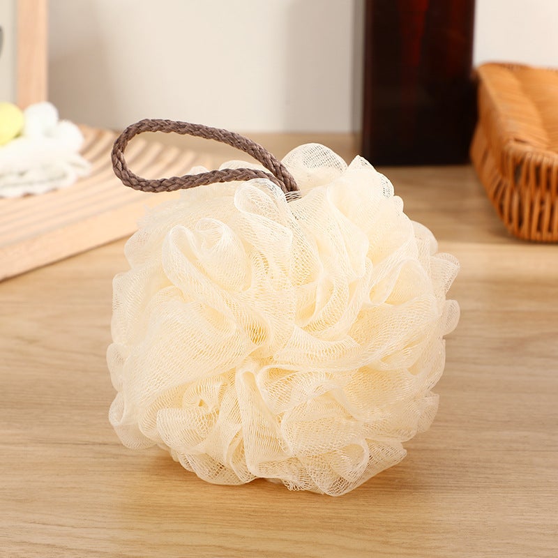 New 50G Bath Ball Large Soft Non-Scattered Foaming Bath Ball Flower Bath Bath Supplies Non-Printed Same Bath Ball - Image 3
