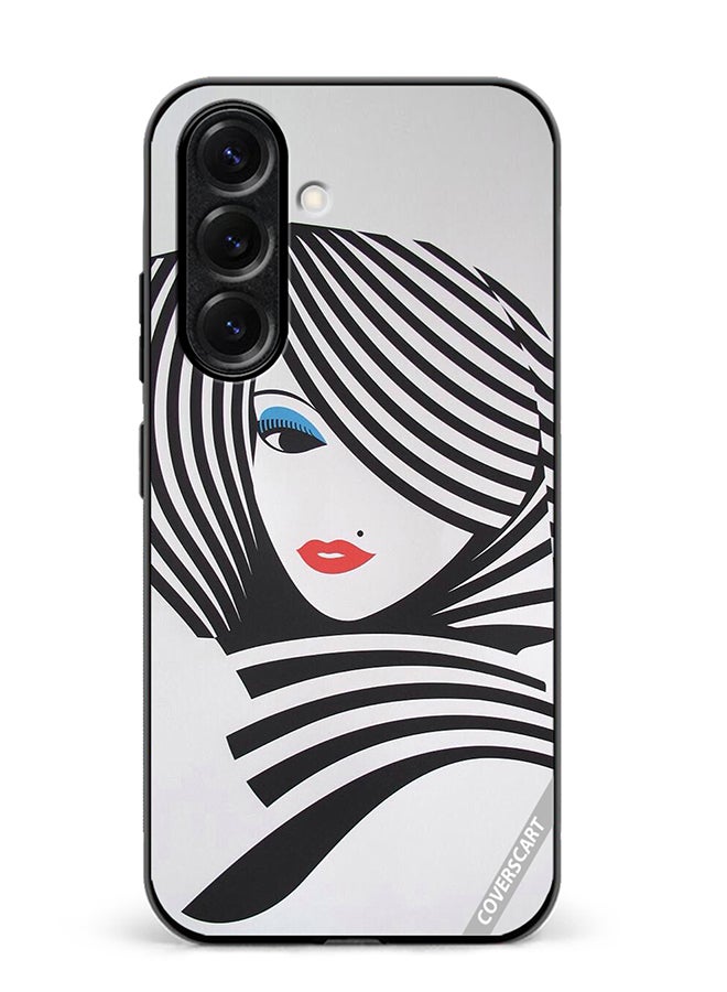 Protective Case Cover For Samsung Galaxy A56 Cute Girl Artclip Design Multicolour