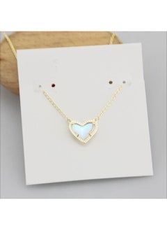 European And American Jewelry Love-shaped Peach Heart Short Necklace Clavicle Chain