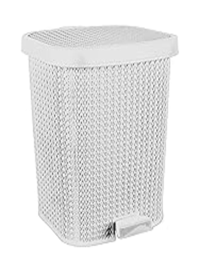 El helal & el negma turt large trash bin - white