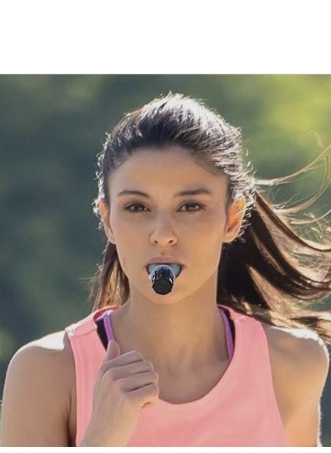 Generic - Portable Lung Capacity Abdominal Bite Breathing Trainer，Breathing Exercise Device for Lungs,Improve Sleep - Image 1