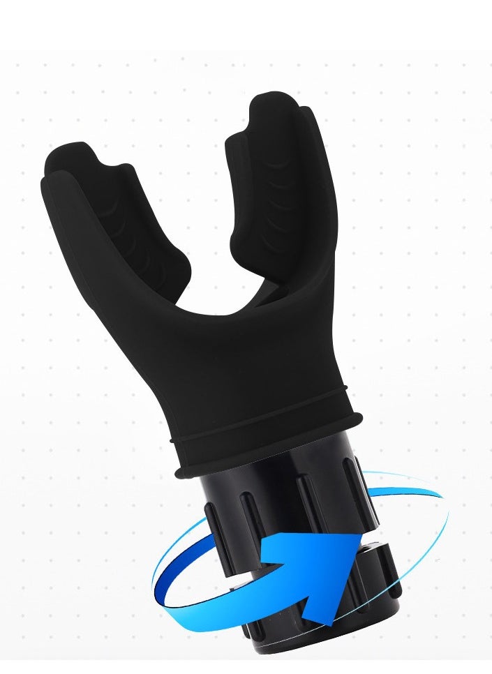 Generic - Portable Lung Capacity Abdominal Bite Breathing Trainer，Breathing Exercise Device for Lungs,Improve Sleep - Image 1