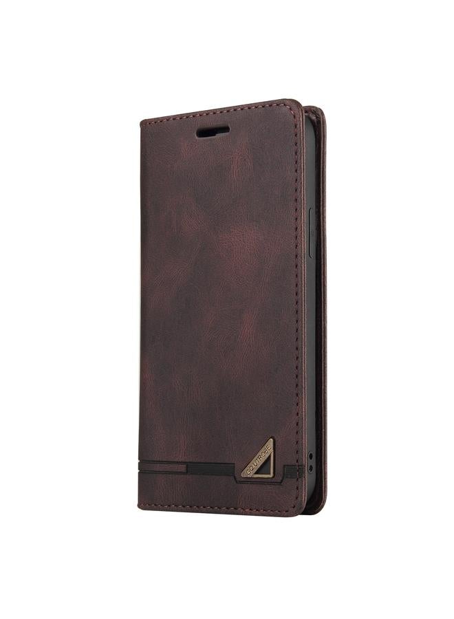 اس-توب جراب لهاتف Samsung Galaxy S23+ 5G، جراب جلدي مضاد للسرقة، قابل للطي أفقيًا مع حامل - Image 2