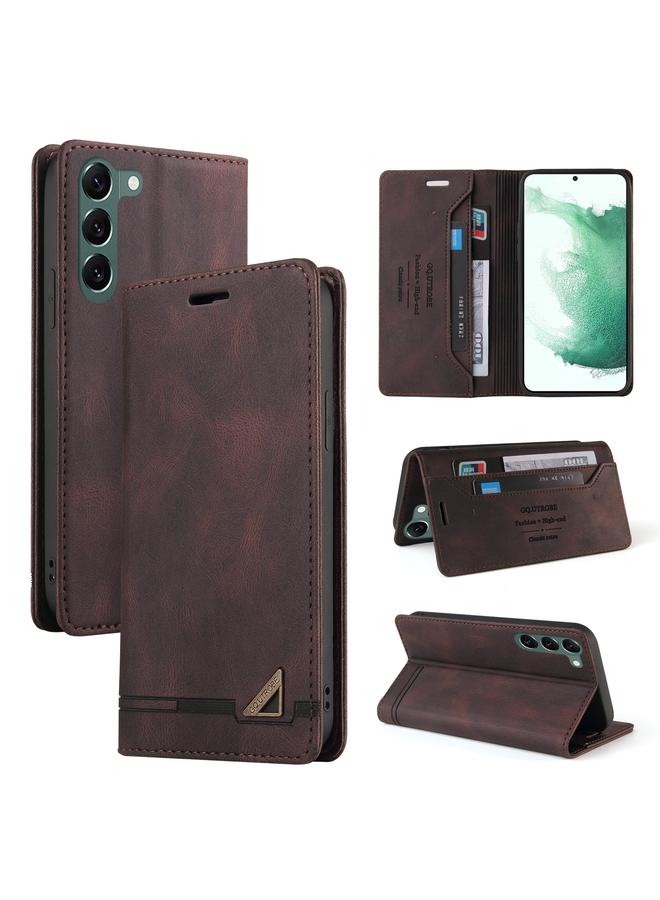 اس-توب جراب لهاتف Samsung Galaxy S23+ 5G، جراب جلدي مضاد للسرقة، قابل للطي أفقيًا مع حامل - Image 1