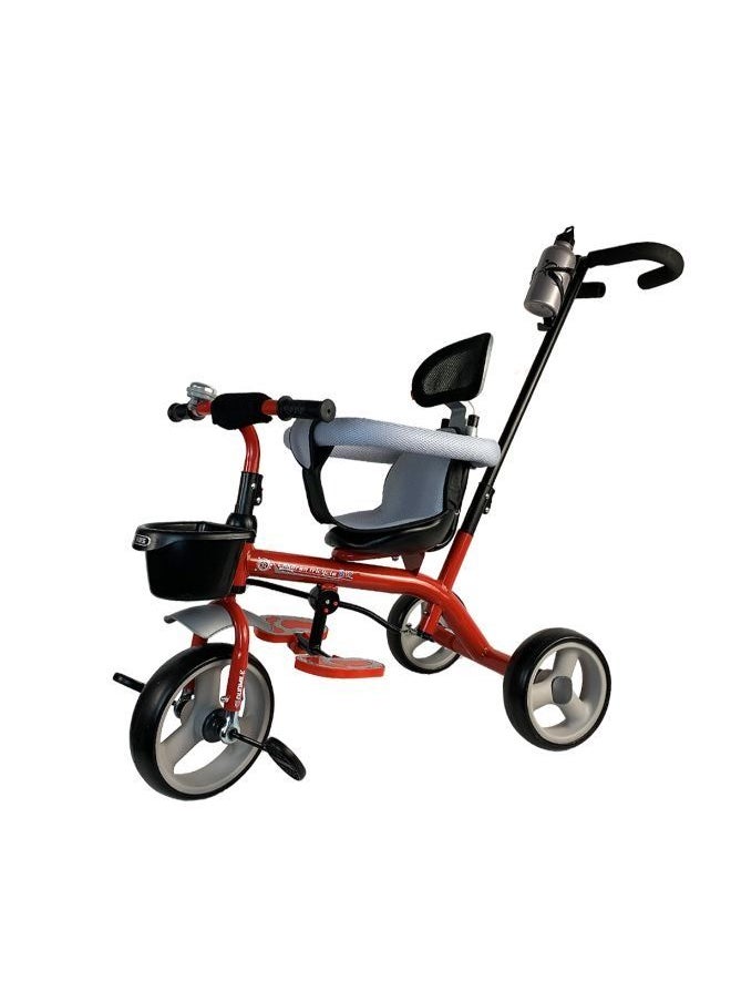 Ride On Tricycle Bike with Push Bar for Kids  - Image 1