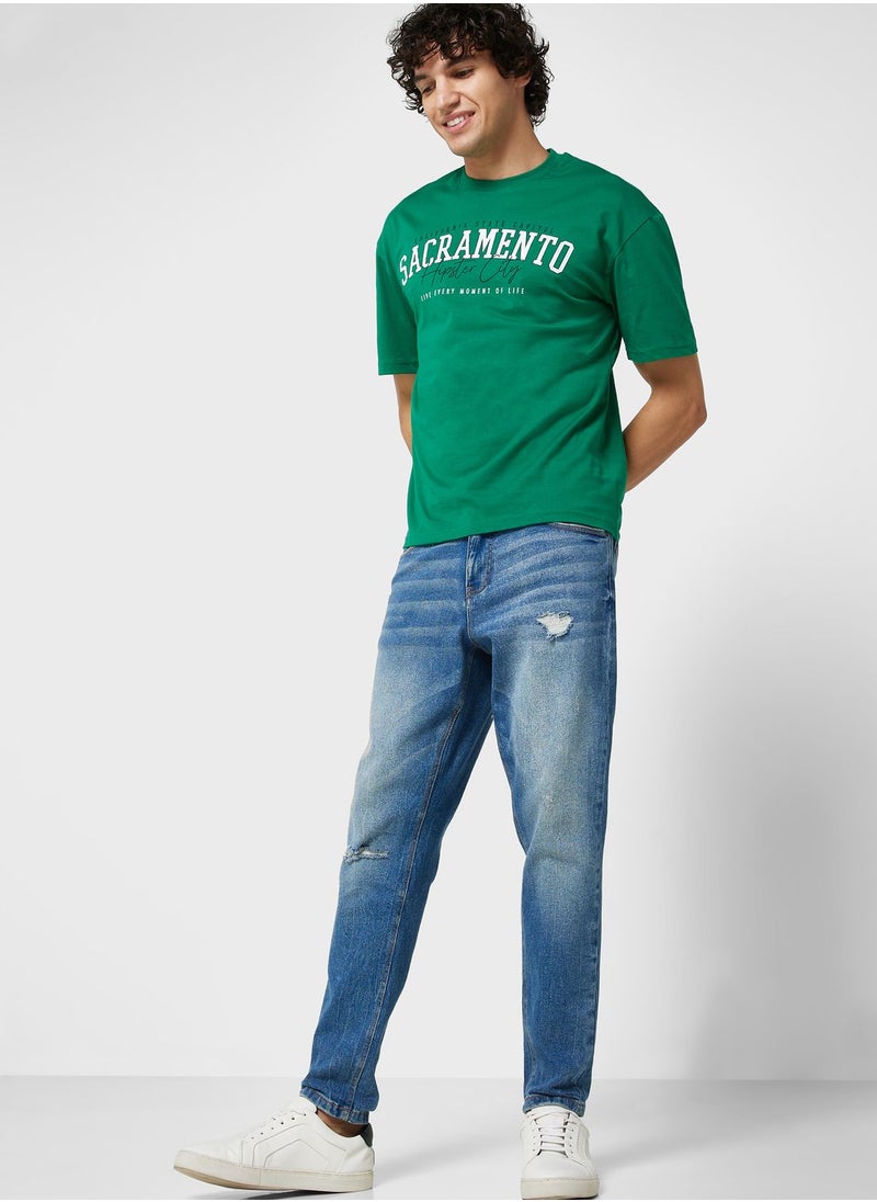 OFF LIMITS - Mens Oversized T-Shirt - Image 1