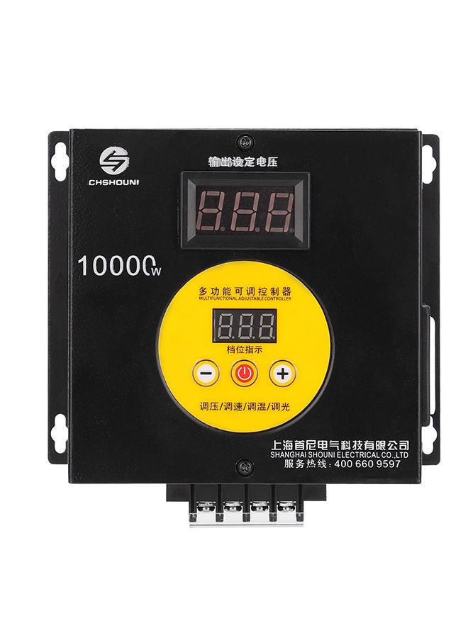 NIBEMINENT 10000W Household Compact Variable Voltage Controller Multicolor 17.70X9.50X16.50cm - Image 3