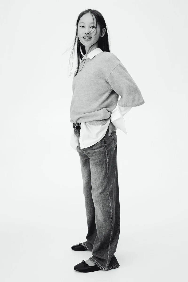 H&M Wide Leg Jeans