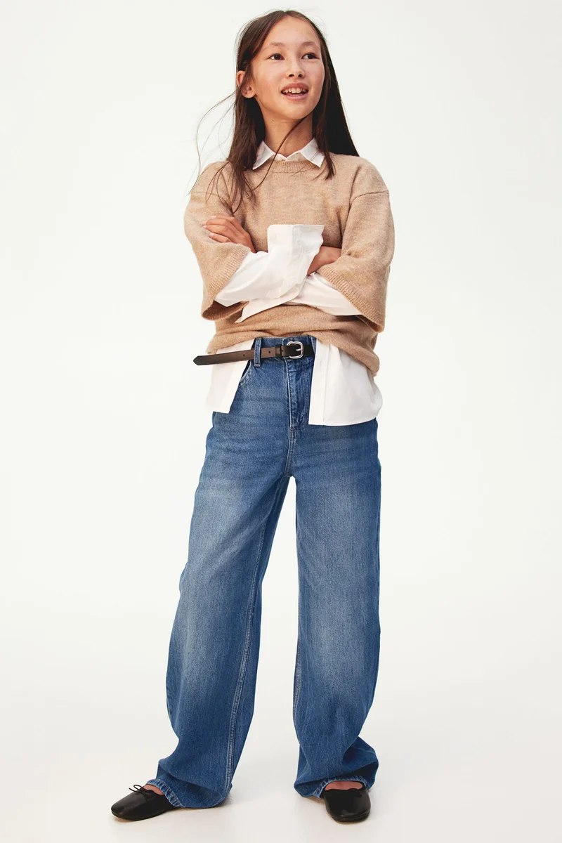 H&M Wide Leg Jeans