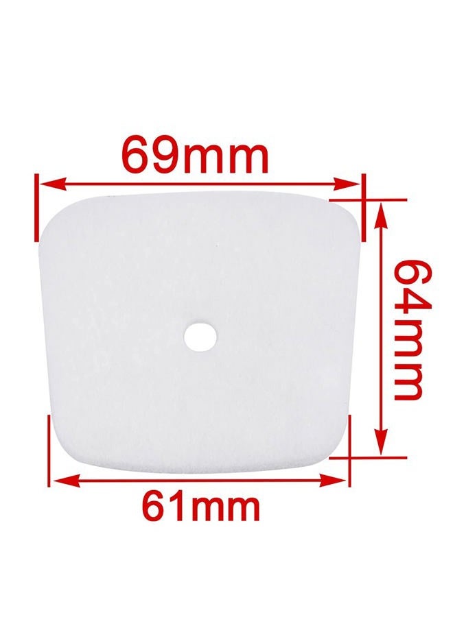 Hipa 2 Pack Air Filter + Fuel Line for Mantis Tiller/Cultivator 7222 7222E 7222M 7225 7230 7240 7920 7924 Primer Bulb Repower Kit - Image 2