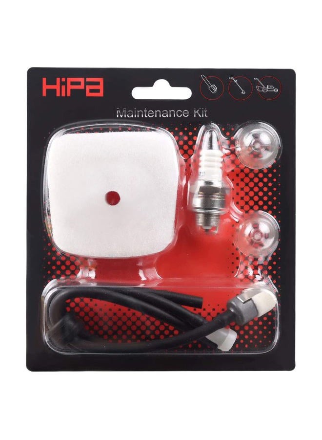 Hipa 2 Pack Air Filter + Fuel Line for Mantis Tiller/Cultivator 7222 7222E 7222M 7225 7230 7240 7920 7924 Primer Bulb Repower Kit - Image 1