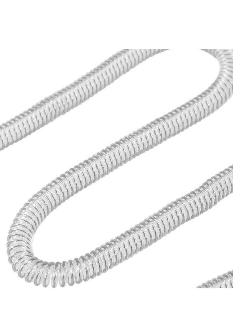 Parrot Flying Rope, 3 Meters Parrot Foot Chain Flying Training Outdoor，Anti-Bite Elastic String Training Harness,Bird Training Rope Bird For Pet,Clear. - Image 4