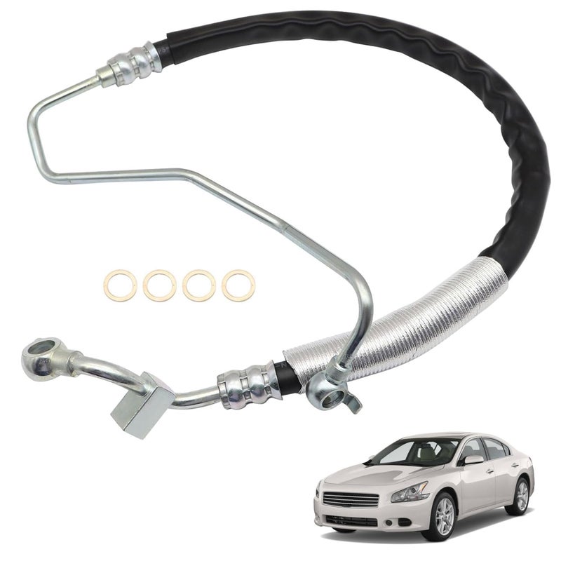 XQSMWF Power Steering Pressure Line Hose Assembly Compatible With Nissan Maxima 20092014 Compatible With Altima 20082012 Compatible With SV Sedan 4Door 35L 2011 3403716 497209N00A