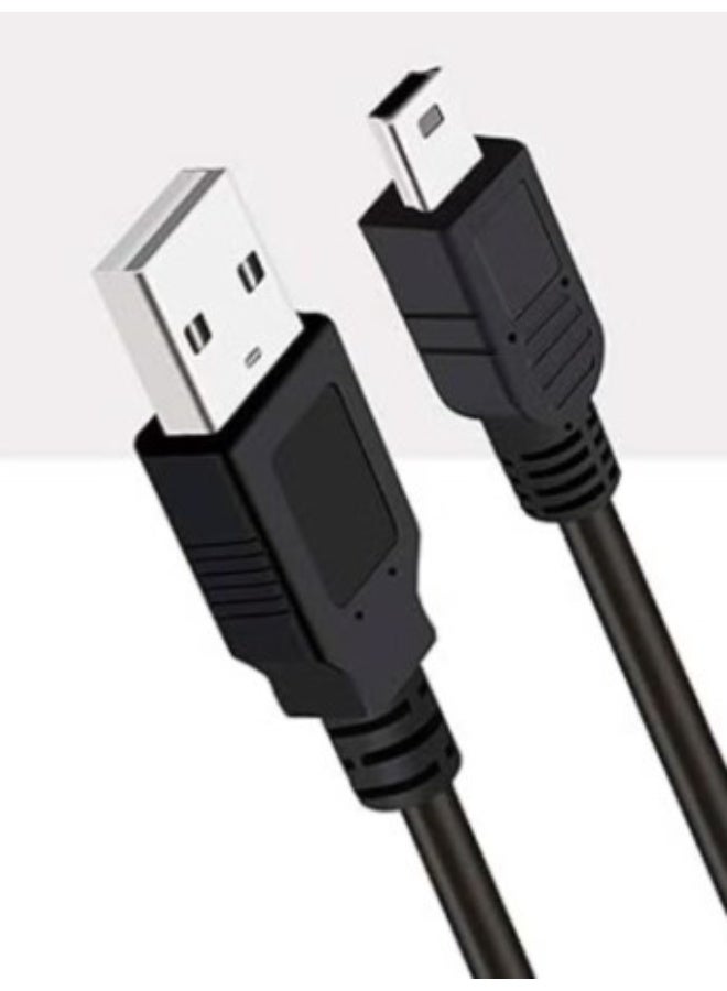 Haysenser USB 2.0-AM To Mini 5Pin Cable With Fast Charging Cable 480Mbps Transfer Speed 3meter - Image 2