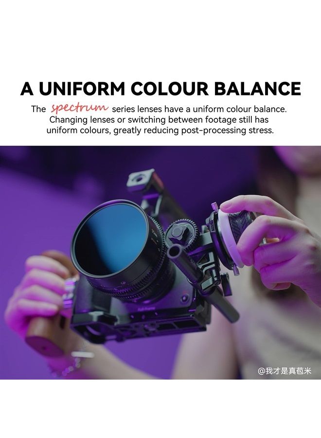 7artisans 35mm T2.0 Large Aperture Full Frame Cine Lens Compatible for Nikon Z-Mount, Manual Focus Low Distortion Cinema Lens Mirrorless Cameras for Nikon Z5 Z6 Z7 Z9 Z50 Z6II Z7II ZFC, Black - Image 1