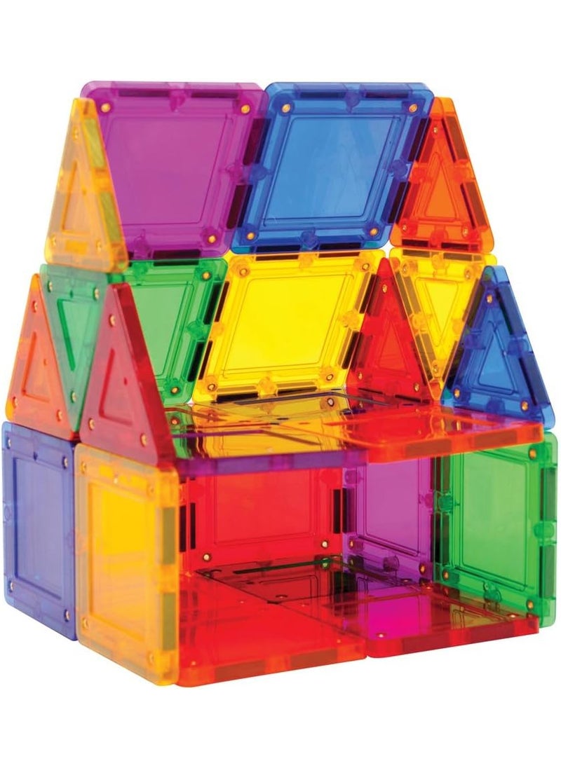 Magformers Tileblox Rainbow 30 pieces with Magnetic Activity Board Magnetic Building Blocks Educational Magnetic Tiles Kit  Magnetic Construction STEM Toy Set  - Image 3