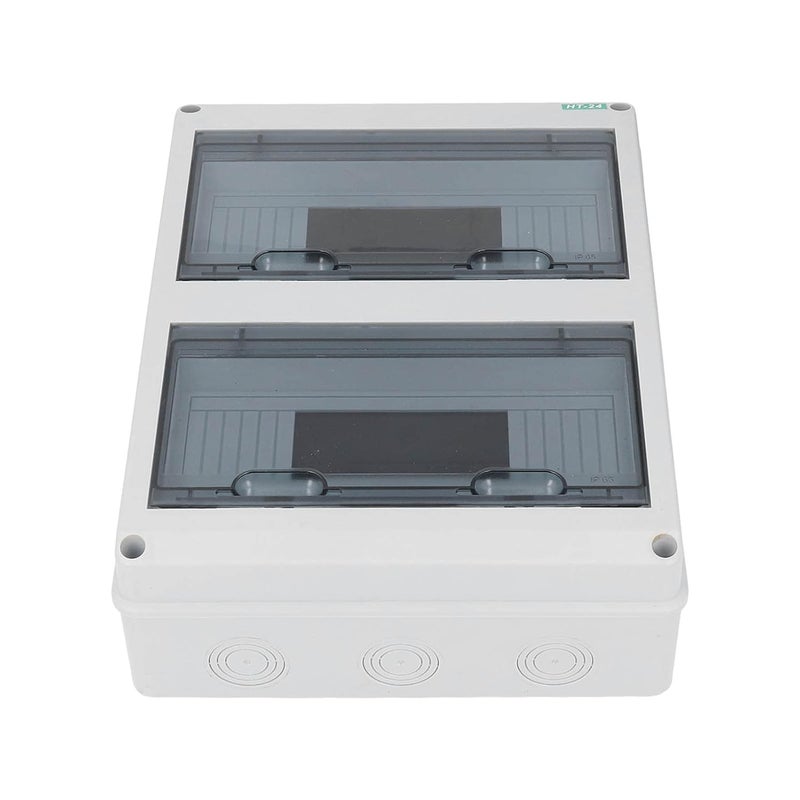 24 طريقة صندوق توزيع قاطع الدائرة ذو الغطاء الشفاف للاستخدام المنزلي والمصنع والتجاري - Image 2