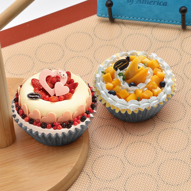 MODENGKONGJIAN 200 Pcs Silver Foil Cupcake Liners Standard Baking Cups Muffin Paper Cases - Image 3