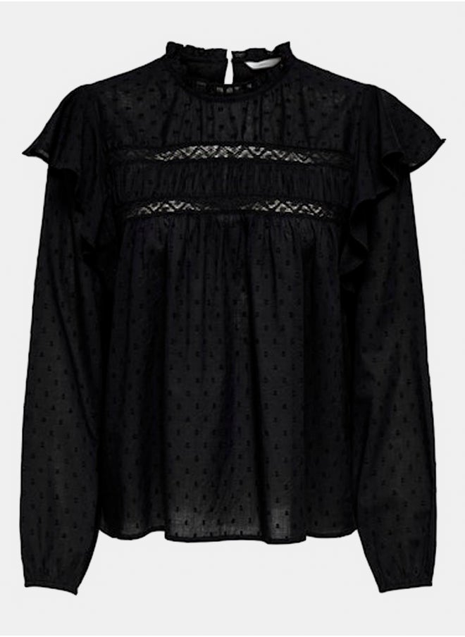 ONLY Onlkatti L/S Dobby Top Wvn Noos  - Image 1