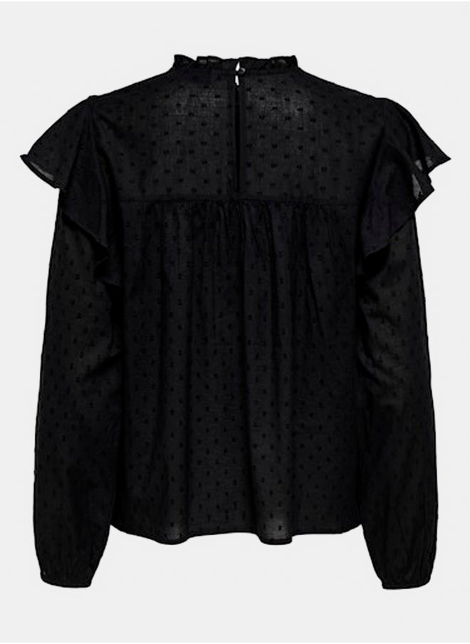 ONLY Onlkatti L/S Dobby Top Wvn Noos  - Image 2
