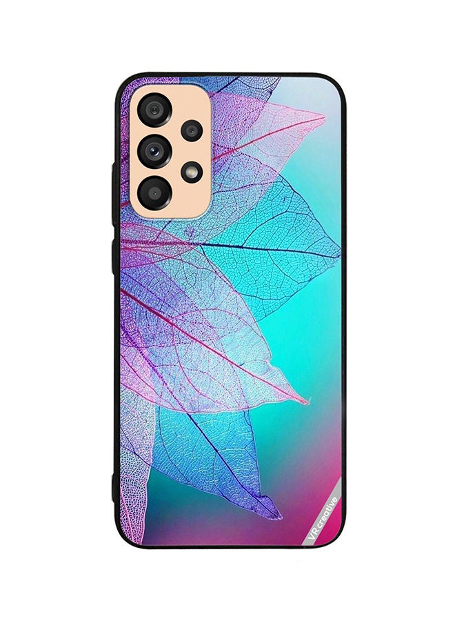 VR CREATIVE Protective Case Cover For Samsung Galaxy A72 Flower Design Multicolour - Image 1