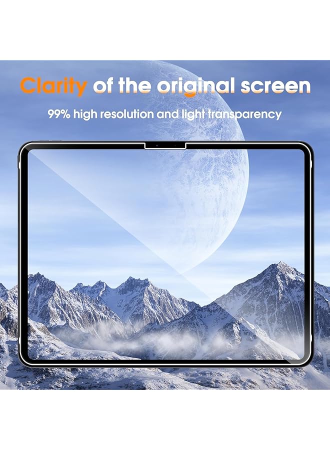 إيروريكس عبوة واحدة من واقيات الشاشة الخاصة بالخصوصية متوافقة مع جهاز آيباد برو 11 بوصة M4 2024 زجاج مقسّى مضاد للتجسس بدرجة صلابة 9H ومضاد للخدش - Image 5