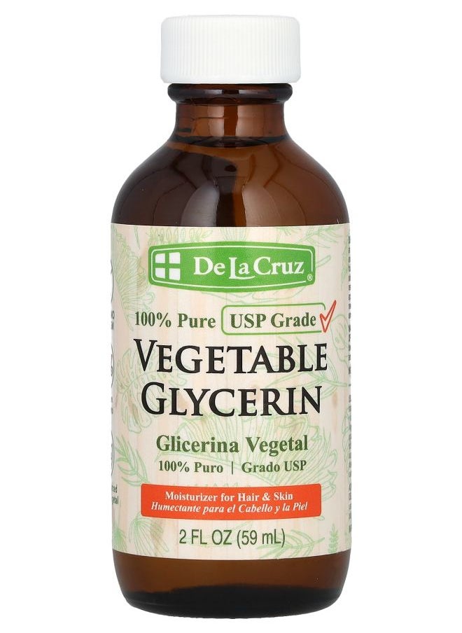 De La Cruz Vegetable Glycerin 2 fl oz (59 ml) 