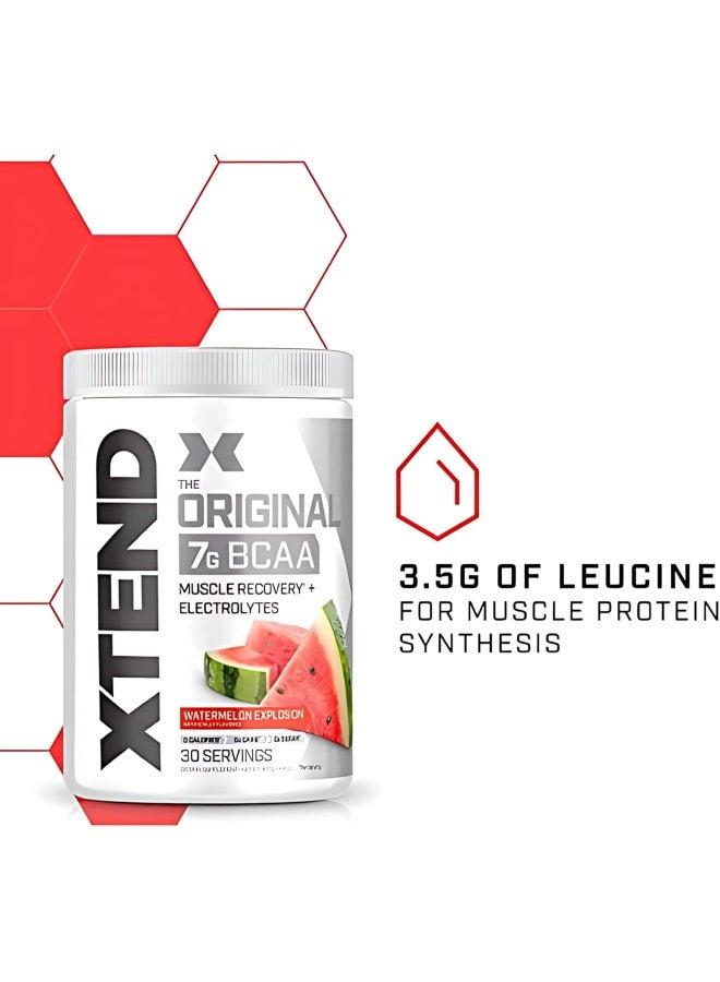 اسكتيند XTEND أورجينال BCAA لاستشفاء العضلات + إلكتروليتات، بنكهة البطيخ إكسبلوشن – 30 حصة - Image 5