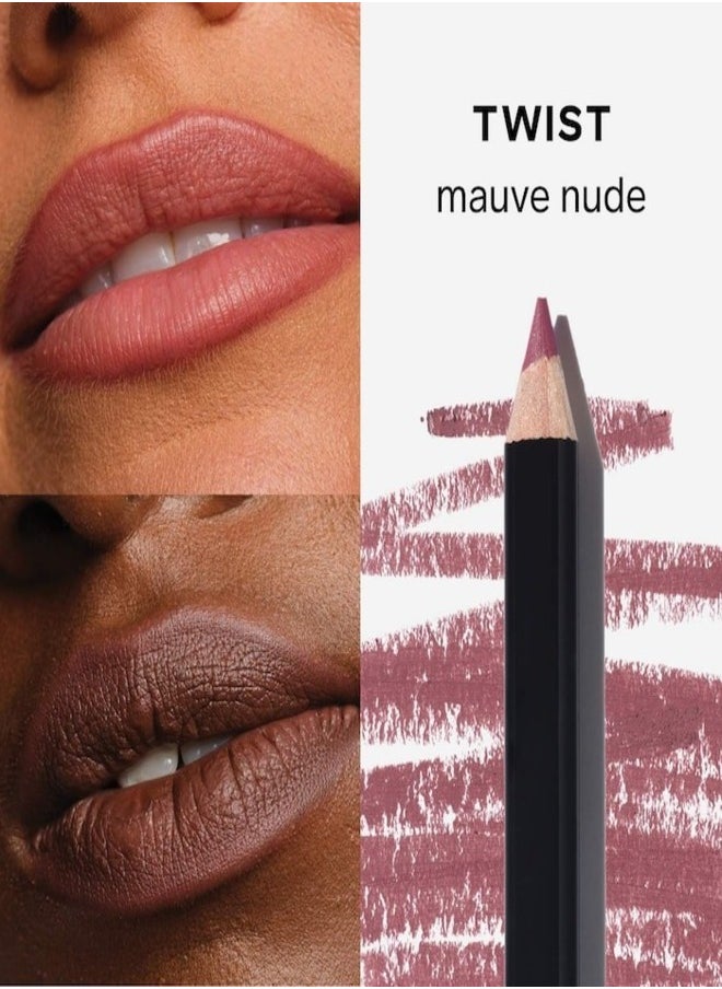 Saie SAIE Lip Liner 101 - Nourishing & Defining Lip Pencil ,  Twist - nude mauve 1.1g  - Image 2