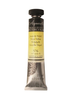 SENNELIER Sennelier lAquarelle French Artists Watercolour 21 ML Yellows (Nickel Yellow) 
