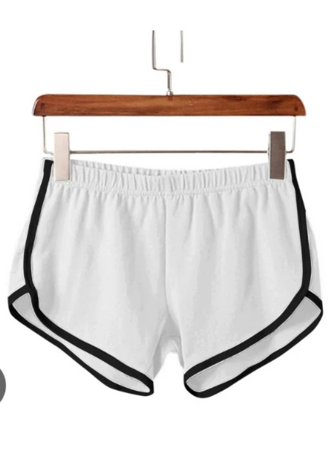 High Waist Women's Short with Elastic Waist - Image 1