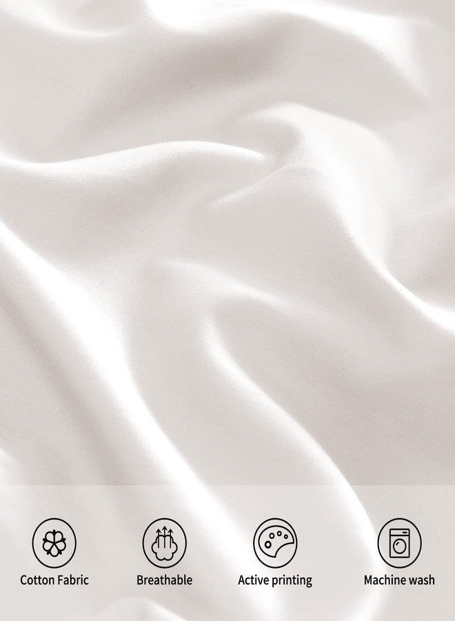 Warmstar Cotton Pillow Cases Standard Size Set of 2, 600 Thread Count Pillowcases 20x26 Inches, Soft Long Staple Cotton Pillowcases Breathable with Envelope Closure,White - Image 3