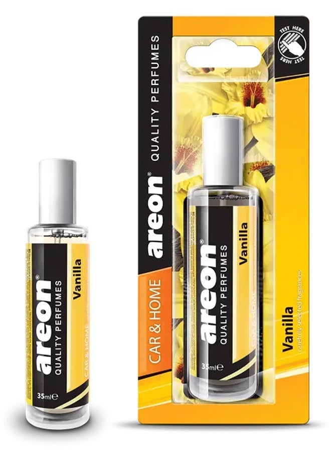 أريون بخاخ معطر للسيارة والمنزل – رائحة الفانيلا – 35 مل – يدوم طويلًا للسيارة والمنزل والمكتب - Image 4